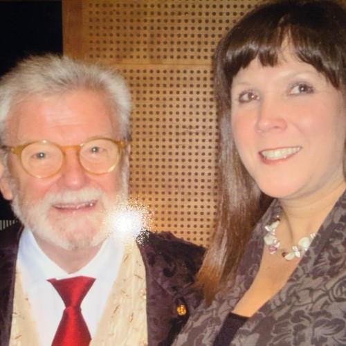Alex meets Sir James Galway at Perth Festival of the Arts